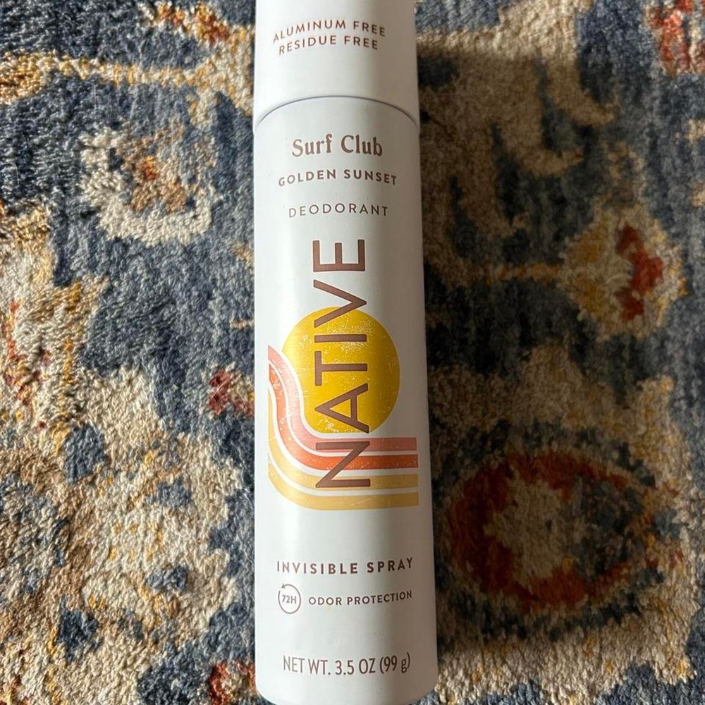 Native Surf Club Golden Sunset Invisible Spray Aluminum-Free Deodorant